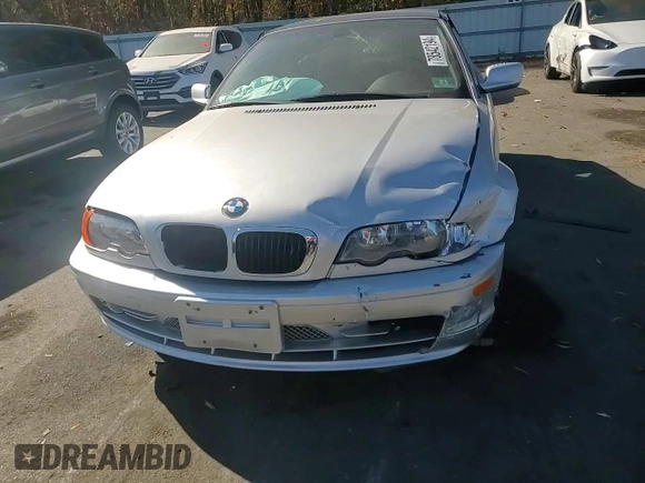 2003 BMW 3 Series 330Ci with VIN WBABS53483JU99236, listed as a Copart auction lot 78542194 with 132,758 mi miles and Salvage Title. Bid and sale history available at carsss.com. Image 11.