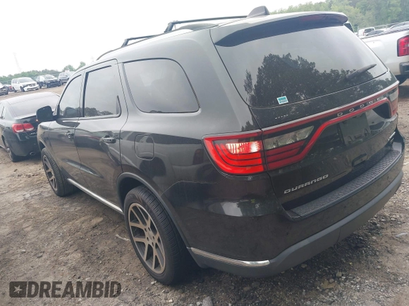 2015 Dodge Durango Limited with VIN 1C4RDHDG0FC200627, listed as a IAAI auction lot 42114680 with 215,981 mi miles and . Bid and sale history available at carsss.com. Image 3.