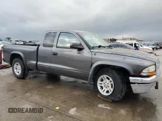 2003 Dodge Dakota SLT with VIN 1D7HL42X73S247297, listed as a Copart auction lot 80992814 with 0 mi miles and Salvage Title. Bid and sale history available at carsss.com. Image 4.