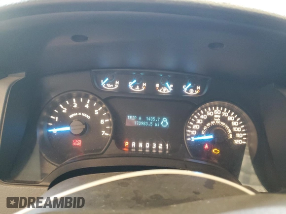 2013 Ford F-150 XL with VIN 1FTMF1EM7DKF33216, listed as a Copart auction lot 62517605 with 170,983 mi miles and Clean title. Bid and sale history available at DreamBid. Image 9.