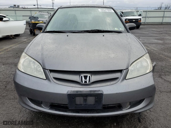 2004 Honda Civic LX with VIN 2HGES165X4H587870, listed as a Copart auction lot 48947835 with 166,583 mi miles and Salvage Title. Bid and sale history available at carsss.com. Image 5.