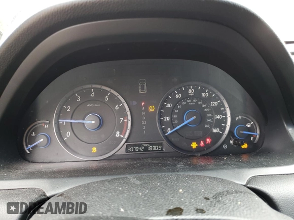 2010 Honda Accord Crosstour EX with VIN 5J6TF1H38AL013458, listed as a Copart auction lot 72061644 with 207,542 mi miles and Salvage Title. Bid and sale history available at carsss.com. Image 9.