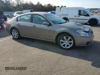 2008 Nissan Maxima 3.5 SE with VIN 1N4BA41E08C836320, listed as a Copart auction lot 68231284 with 142,370 mi miles and Salvage Title. Bid and sale history available at carsss.com. Image 4.