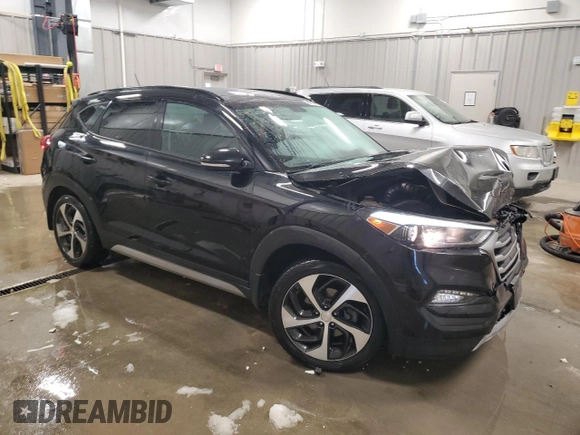 2017 Hyundai Tucson Value with VIN KM8J3CA24HU569897, listed as a Copart auction lot 86643104 with 116,913 mi miles and Salvage Title. Bid and sale history available at carsss.com. Image 4.