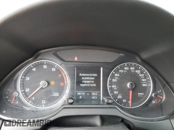 2016 Audi Q5 Premium Plus with VIN WA1L2AFP2GA070888, listed as a Copart auction lot 53968325 with 101,719 mi miles and Non repairable. Bid and sale history available at DreamBid. Image 9.