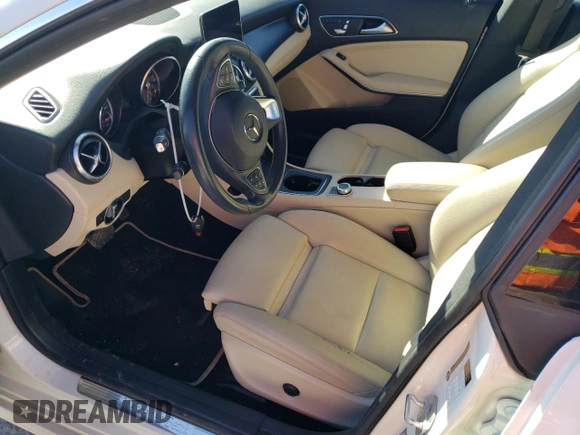 2017 Mercedes-Benz CLA 250 with VIN WDDSJ4GB2HN497092, listed as a Copart auction lot 41401744 with 84,083 mi miles and . Bid and sale history available at DreamBid. Image 7.