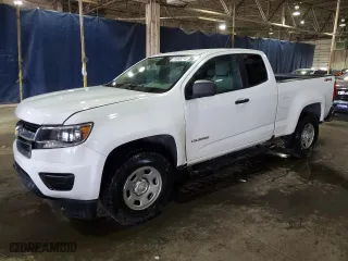 2018 Chevrolet Colorado 4WD Work Truck with VIN 1GCHTBEA2J1228228, listed as a Copart auction lot 81960214 with 129,669 mi miles and Clean Title. Bid and sale history available at carsss.com. Image 1.