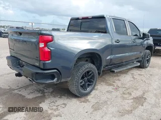 2021 Chevrolet Silverado 1500 LT Trail Boss with VIN 1GCPYFED6MZ137614, listed as a IAAI auction lot 40932872 with 63,087 mi miles and . Bid and sale history available at DreamBid. Image 4.