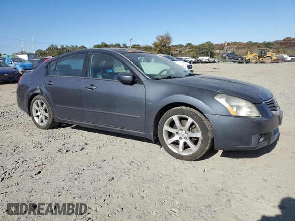 2007 Nissan Maxima 3.5 SE with VIN 1N4BA41E77C831517, listed as a Copart auction lot 77130864 with 129,298 mi miles and Salvage Title. Bid and sale history available at carsss.com. Image 4.