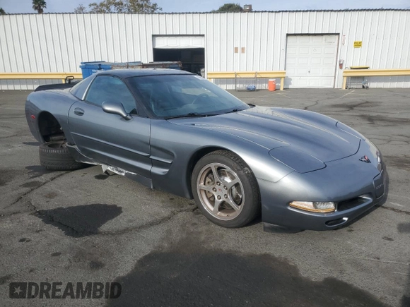2004 Chevrolet Corvette with VIN 1G1YY22G045106340, listed as a Copart auction lot 79135644 with 145,026 mi miles and Salvage Title. Bid and sale history available at DreamBid. Image 4.