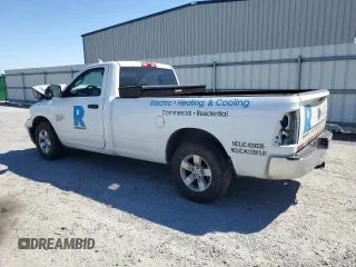 2022 Ram 1500 Tradesman with VIN 3C6JR6DG2NG429493, listed as a Copart auction lot 49106715 with 32,972 mi miles and Salvage title. Bid and sale history available at DreamBid. Image 2.