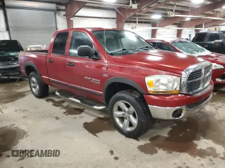 2006 Dodge 1500 SLT with VIN 1D7HU18226J115176, listed as a Copart auction lot 87360124 with 216,687 mi miles and Clean Title. Bid and sale history available at DreamBid. Image 4.