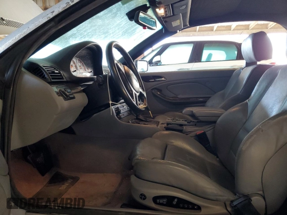 2002 BMW 3 Series 330Ci with VIN WBABS53402JU88908, listed as a Copart auction lot 44438855 with 87,225 mi miles and Salvage Title. Bid and sale history available at DreamBid. Image 7.