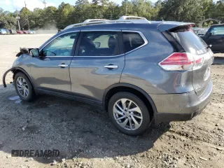 2015 Nissan Rogue SL with VIN 5N1AT2MTXFC792558, listed as a Copart auction lot 78838574 with 135,137 mi miles and Salvage Title. Bid and sale history available at carsss.com. Image 2.