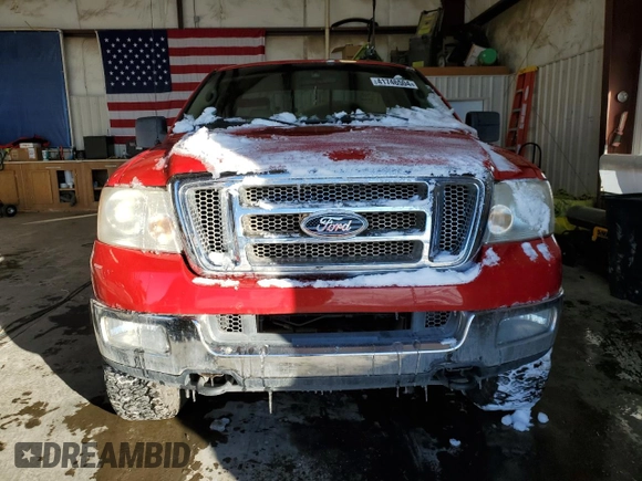 2004 Ford F-150 XL with VIN 1FTRF14584NC60950, listed as a Copart auction lot 45388855 with 162,646 mi miles and Clean title. Bid and sale history available at DreamBid. Image 5.