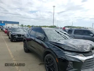 2022 Chevrolet Blazer LT with VIN 3GNKBJR48NS182486, listed as a Copart auction lot 70407074 with 59,774 mi miles and Non repairable. Bid and sale history available at DreamBid. Image 12.