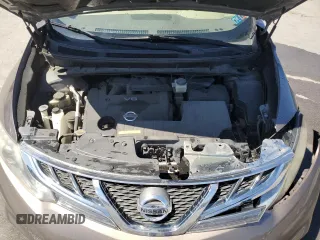 2012 Nissan Murano SV with VIN JN8AZ1MW5CW216494, listed as a Copart auction lot 53656735 with 156,249 mi miles and Salvage Title. Bid and sale history available at carsss.com. Image 12.