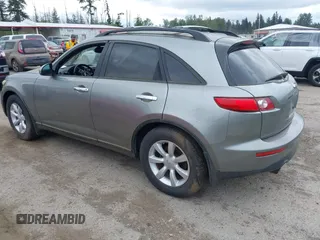 2005 Infiniti FX with VIN JNRAS08U65X109373, listed as a IAAI auction lot 42264271 with 157,681 mi miles and . Bid and sale history available at DreamBid. Image 3.