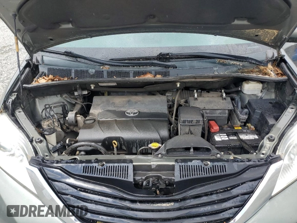 2014 Toyota Sienna LE AAS with VIN 5TDKK3DC3ES475493, listed as a Copart auction lot 56949585 with 269,528 mi miles and Salvage title. Bid and sale history available at DreamBid. Image 12.