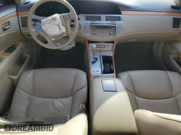 2006 Toyota Avalon XL z VIN 4T1BK36B26U092139, wystawiony jako Copart lot #48688335 z przebiegiem 225 381 mil mil oraz Szkoda całkowita • Salvage title. Historia ofert i sprzedaży dostępna na DreamBid. Obrazek 8.