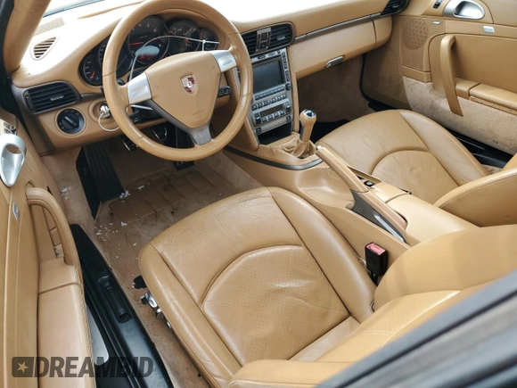 2005 Porsche 911 Carrera with VIN WP0CA29935S755209, listed as a Copart auction lot 44885425 with 123,401 mi miles and Clean Title. Bid and sale history available at carsss.com. Image 8.