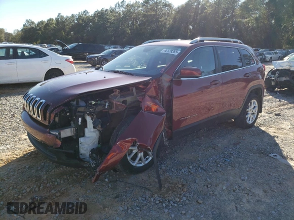 2016 Jeep Cherokee Altitude with VIN 1C4PJLCS3GW287612, listed as a Copart auction lot 46128365 with 99,793 mi miles and Salvage Title. Bid and sale history available at carsss.com. Image 1.