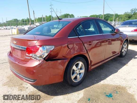 2012 Chevrolet Cruze 1LT with VIN 1G1PF5SC6C7285213, listed as a IAAI auction lot 41962127 with 107,975 mi miles and . Bid and sale history available at DreamBid. Image 4.