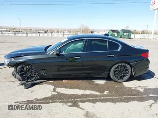 2018 BMW 5 Series 540i with VIN WBAJE5C52JWA97999, listed as a IAAI auction lot 41763708 with Not Provided miles and . Bid and sale history available at carsss.com. Image 14.