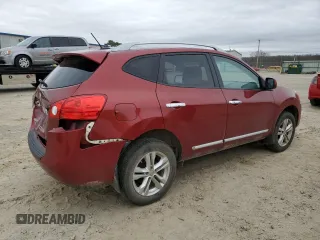 2013 Nissan Rogue S with VIN JN8AS5MT7DW526858, listed as a Copart auction lot 47649655 with 126,689 mi miles and Clean Title. Bid and sale history available at DreamBid. Image 3.