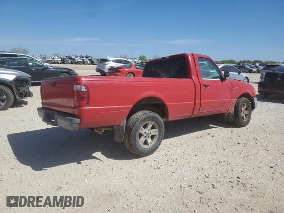 2003 Ford Ranger XL with VIN 1FTYR10U03PA46358, listed as a Copart auction lot 49295265 with 198,933 mi miles and Salvage Title. Bid and sale history available at carsss.com. Image 3.