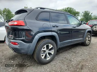 2014 Jeep Cherokee Trailhawk with VIN 1C4PJMBS3EW127928, listed as a Copart auction lot 63825865 with 172,712 mi miles and Salvage title. Bid and sale history available at DreamBid. Image 3.