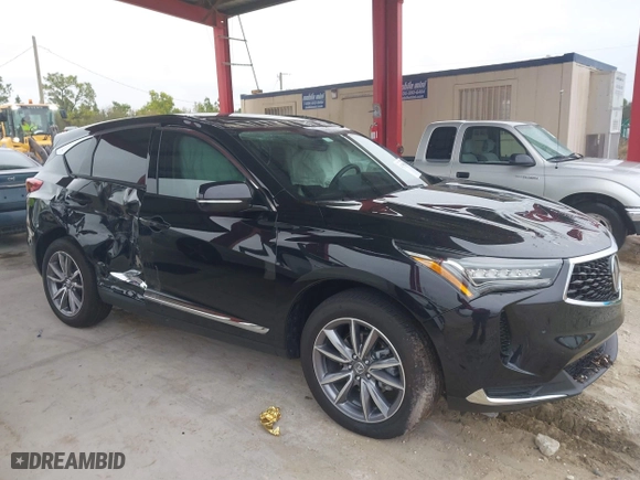 2023 Acura RDX w/Technology Package with VIN 5J8TC1H5XPL008241, listed as a IAAI auction lot 41395938 with 11,124 mi miles. Bid and sale history available at carsss.com. Image 13.