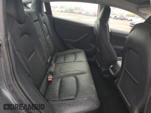 2023 Tesla Model 3 with VIN 5YJ3E1EA8PF677153, listed as a Copart auction lot 51065165 with 27,088 mi miles and Salvage Title. Bid and sale history available at carsss.com. Image 10.