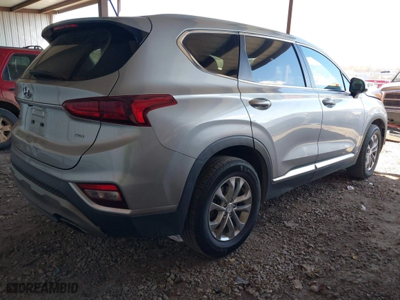 2020 Hyundai Santa Fe SE with VIN 5NMS2CAD1LH229586, listed as a IAAI auction lot 41392077 with 100,228 mi miles. Bid and sale history available at carsss.com. Image 4.