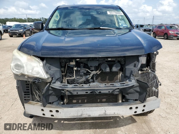 2012 Lexus GX 460 Premium with VIN JTJJM7FX8C5045942, listed as a Copart auction lot 55118005 with 183,005 mi miles and Salvage title. Bid and sale history available at DreamBid. Image 5.