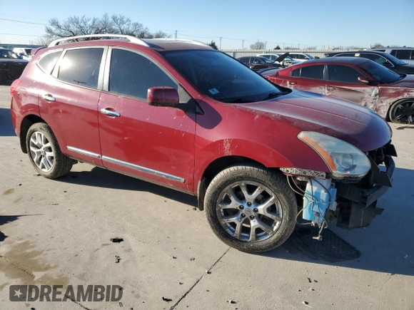 2011 Nissan Rogue SV z VIN JN8AS5MV4BW273321, wystawiony jako Copart lot #42253855 z przebiegiem 130 241 mil mil oraz Szkoda całkowita • Salvage title. Historia ofert i sprzedaży dostępna na DreamBid. Obrazek 4.