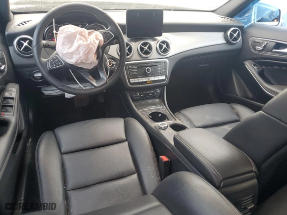 2018 Mercedes-Benz GLA with VIN WDCTG4GB4JJ487801, listed as a Copart auction lot 48733235 with 75,468 mi miles and Salvage Title. Bid and sale history available at carsss.com. Image 8.