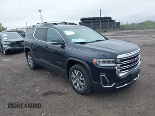 2021 GMC Acadia SLT with VIN 1GKKNMLS2MZ147778, listed as a IAAI auction lot 42192886 with 58,491 mi miles and . Bid and sale history available at DreamBid. Image 1.