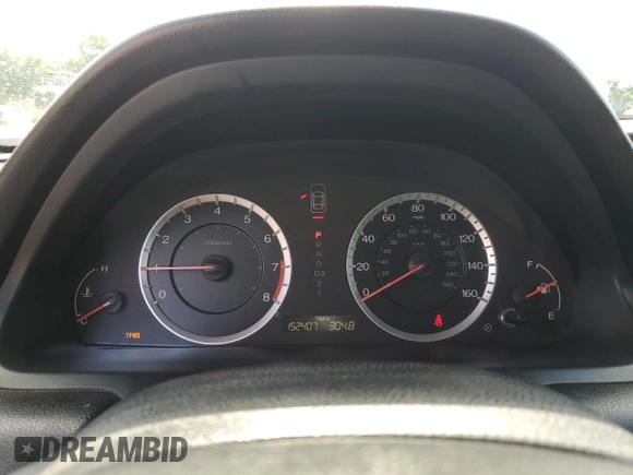 2011 Honda Accord EX-L with VIN 1HGCP3F87BA014189, listed as a Copart auction lot 60601405 with 152,407 mi miles and Salvage title. Bid and sale history available at DreamBid. Image 9.