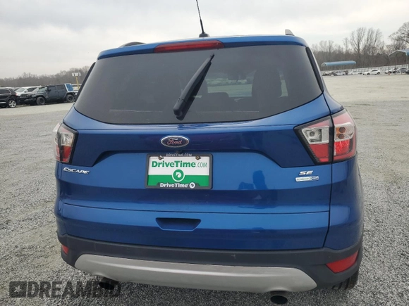2017 Ford Escape SE with VIN 1FMCU9G97HUD68220, listed as a Copart auction lot 48880565 with 116,684 mi miles and Salvage Title. Bid and sale history available at carsss.com. Image 6.