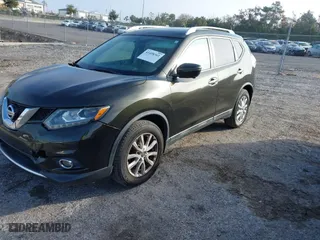 2016 Nissan Rogue SL with VIN 5N1AT2MT8GC774755, listed as a IAAI auction lot 41458361 with 110,535 mi miles. Bid and sale history available at carsss.com. Image 17.