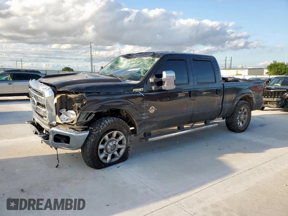 2011 Ford F-250 XL with VIN 1FT7W2BT0BEC60470, listed as a Copart auction lot 58010955 with 184,294 mi miles and Salvage title. Bid and sale history available at DreamBid. Image 1.