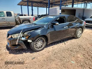 2018 Nissan Maxima SV with VIN 1N4AA6AP9JC367100, listed as a Copart auction lot 63921275 with 121,692 mi miles and Salvage title. Bid and sale history available at DreamBid. Image 1.