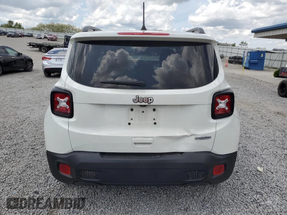 2020 Jeep Renegade Latitude with VIN ZACNJABB2LPL31326, listed as a Copart auction lot 54415525 with 80,656 mi miles and Salvage title. Bid and sale history available at DreamBid. Image 6.