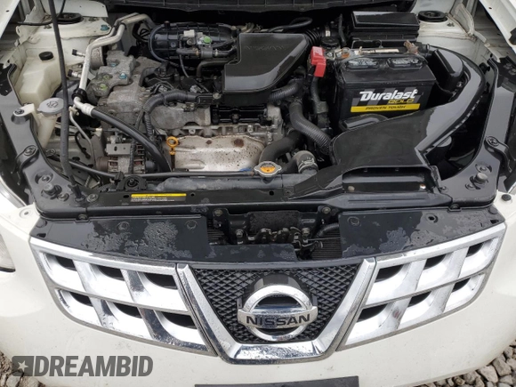 2013 Nissan Rogue S with VIN JN8AS5MV0DW620808, listed as a Copart auction lot 81283774 with 130,330 mi miles and Salvage Title. Bid and sale history available at DreamBid. Image 12.