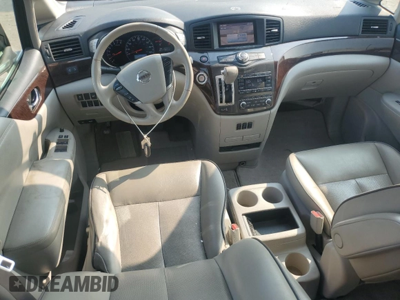 2015 Nissan Quest SV z VIN JN8AE2KP3F9129029, wystawiony jako Copart lot #60568735 z przebiegiem 122 641 mil mil oraz Szkoda całkowita • Salvage title. Historia ofert i sprzedaży dostępna na DreamBid. Obrazek 8.