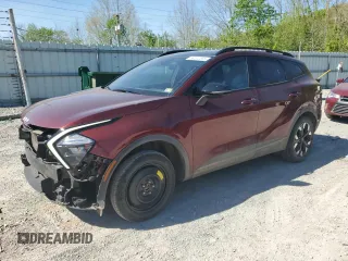 2023 Kia Sportage X-Line z VIN 5XYK6CAF3PG061536, wystawiony jako Copart lot #54572665 z przebiegiem 21 409 mil mil oraz Szkoda całkowita • Salvage title. Historia ofert i sprzedaży dostępna na DreamBid. Obrazek 1.