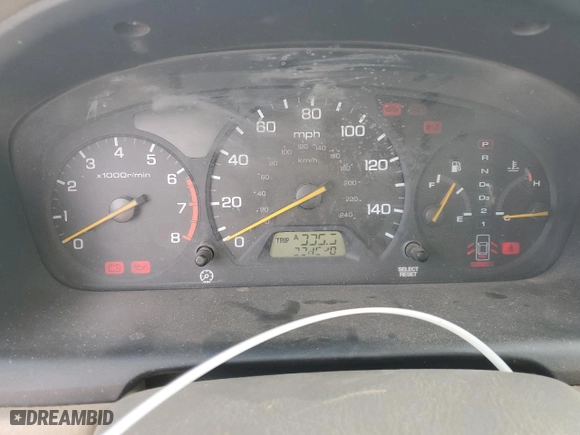 2001 Honda Accord Sdn EX w/Leather with VIN 1HGCG16541A055999, listed as a Copart auction lot 48130995 with 0 mi miles and Salvage Title. Bid and sale history available at carsss.com. Image 9.