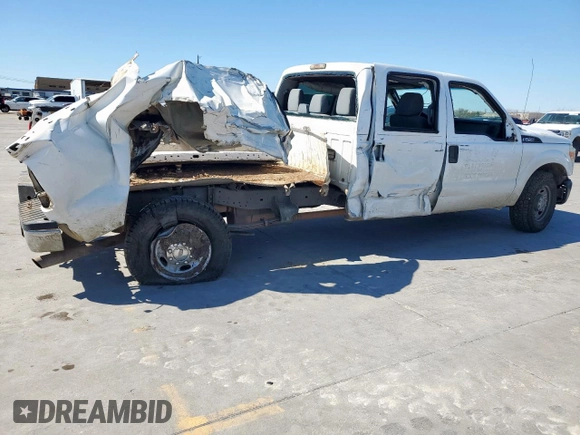 2011 Ford F-250 XL with VIN 1FT7W2A62BEA25449, listed as a Copart auction lot 46694135 with 399,254 mi miles and Salvage Title. Bid and sale history available at carsss.com. Image 3.