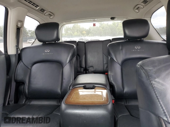 2014 Infiniti QX80 with VIN JN8AZ2NF3E9552182, listed as a Copart auction lot 71365274 with 140,903 mi miles and Salvage Title. Bid and sale history available at carsss.com. Image 10.
